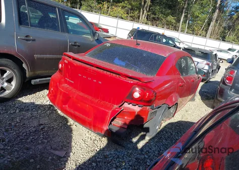 2014 Dodge Avenger Se from USA, damaged, VIN 1C3CDZAB4EN188526